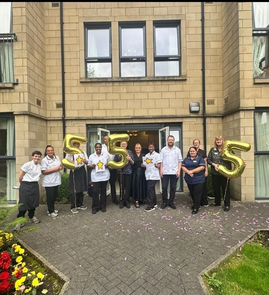 Antonine House Celebrates Grade 5 Following Positive Care Inspectorate Visit - image 1