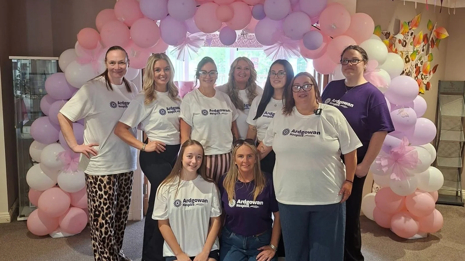 Kincaid House community raises £2,000 for Ardgowan Hospice