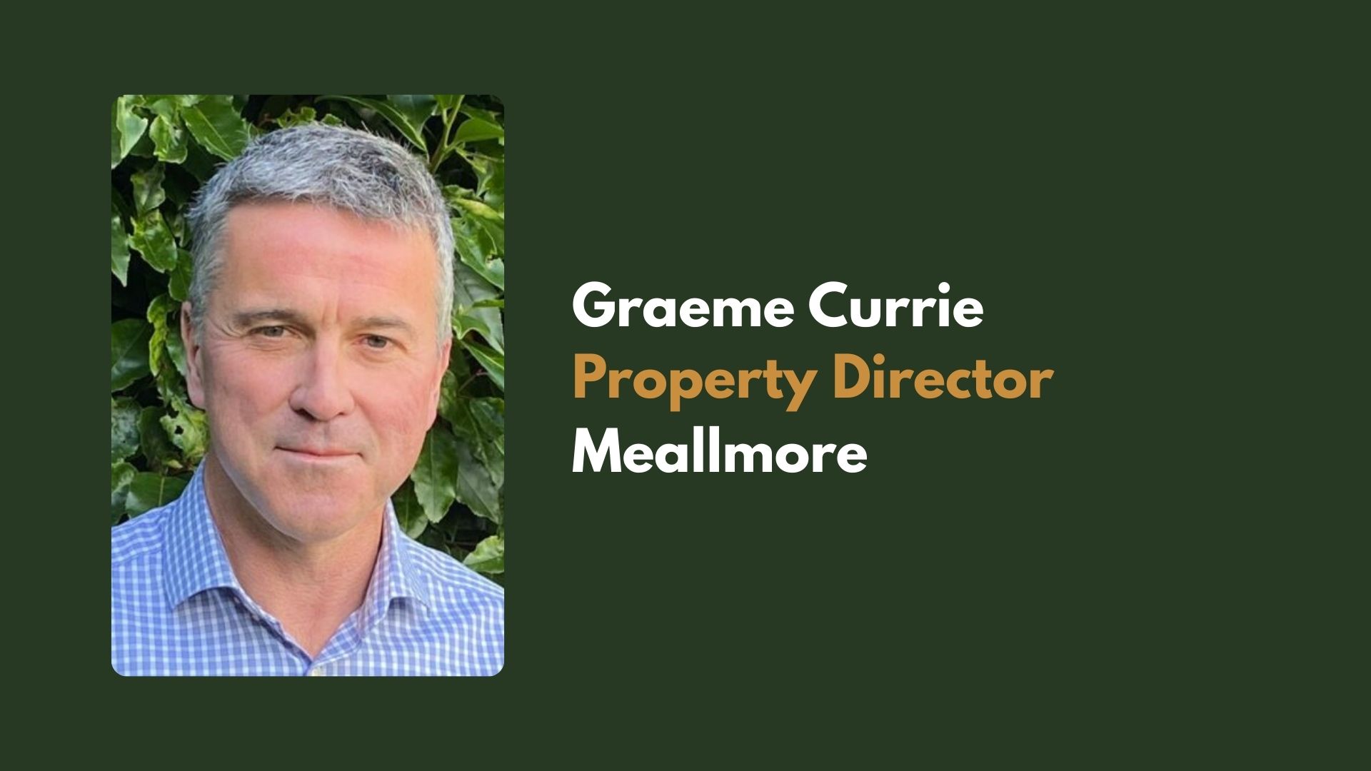 Meallmore Appoints New Property Director