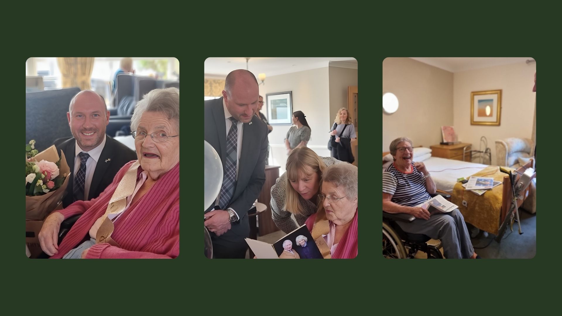 Health Secretary Visits Antonine House Care Home, Bearsden
