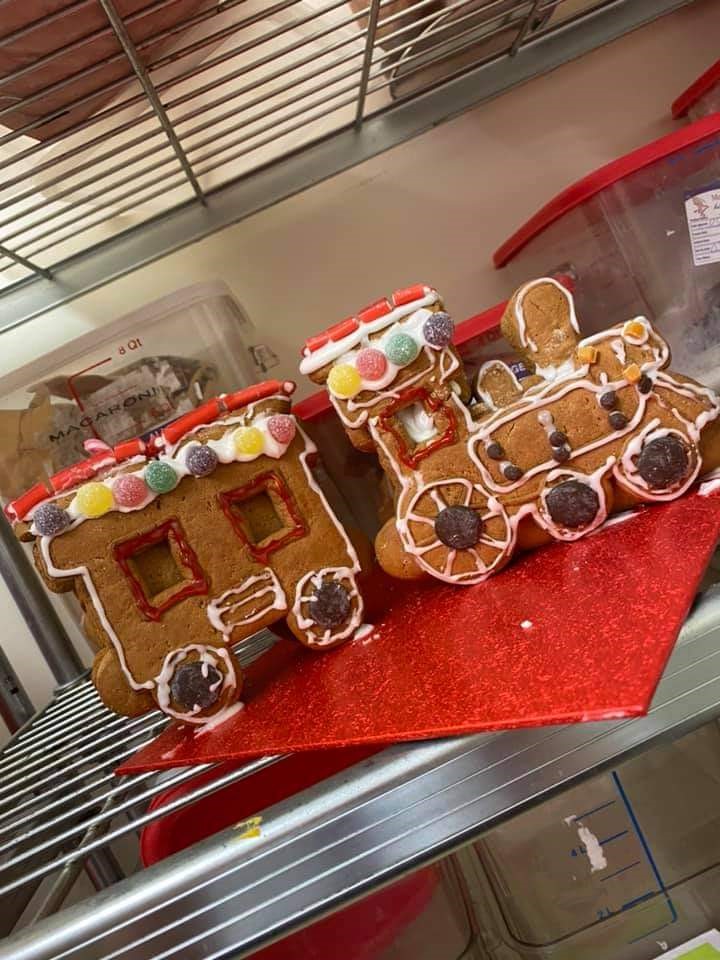 Leven Beach care home rail-y good gingerbread win