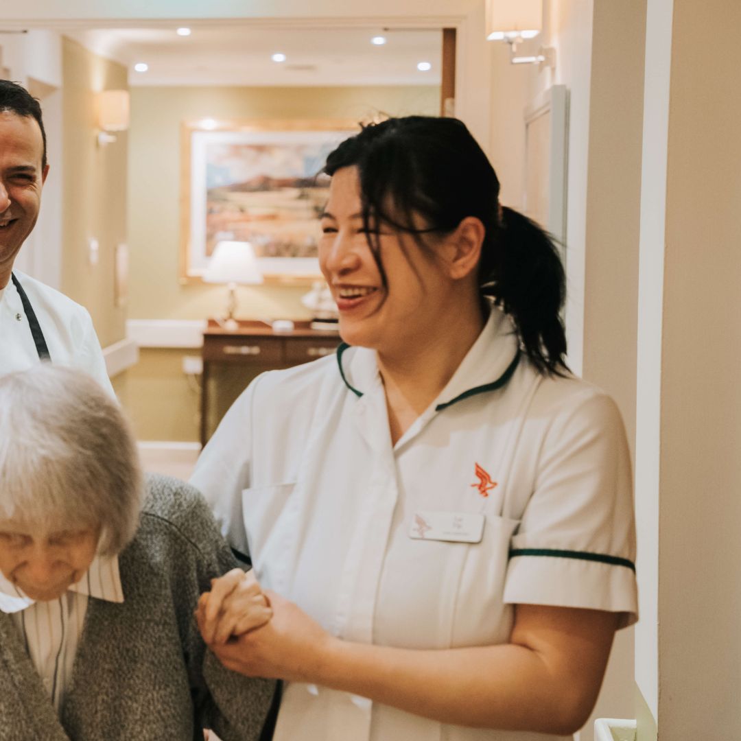 What is nursing care?