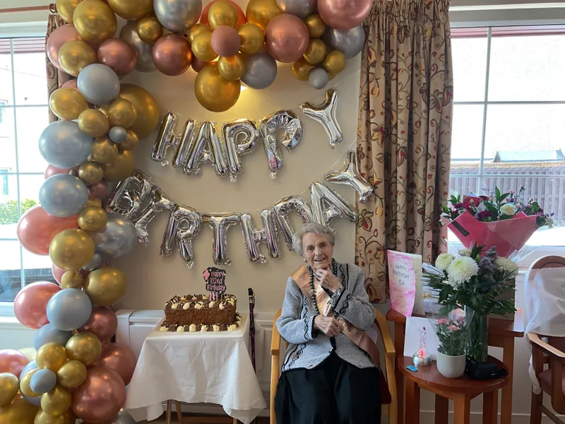 Isabella Celebrates 102 Years at Edinburgh Care Home