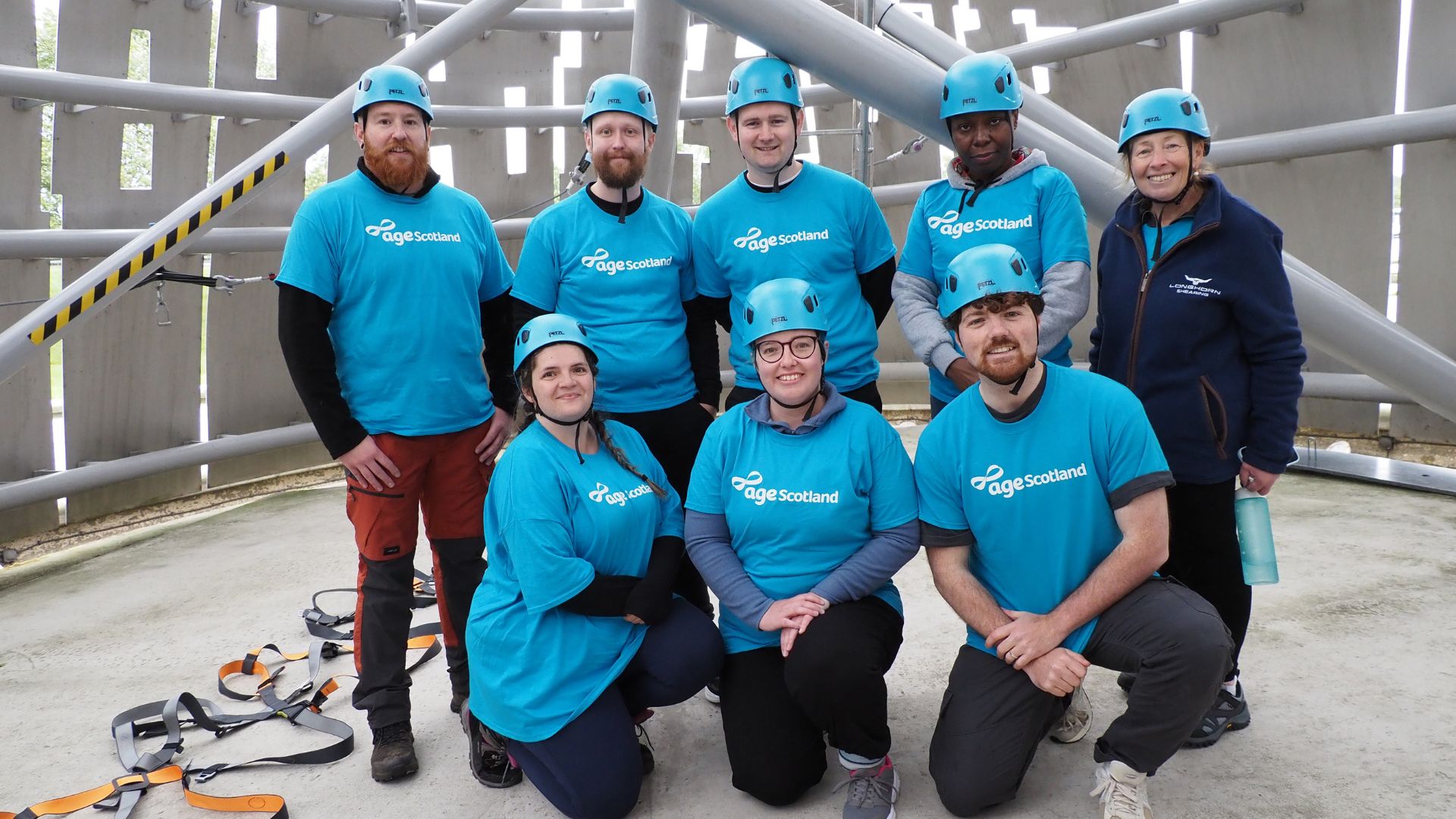 Meallmore Raises £2,500 for Age Scotland at Kelpies