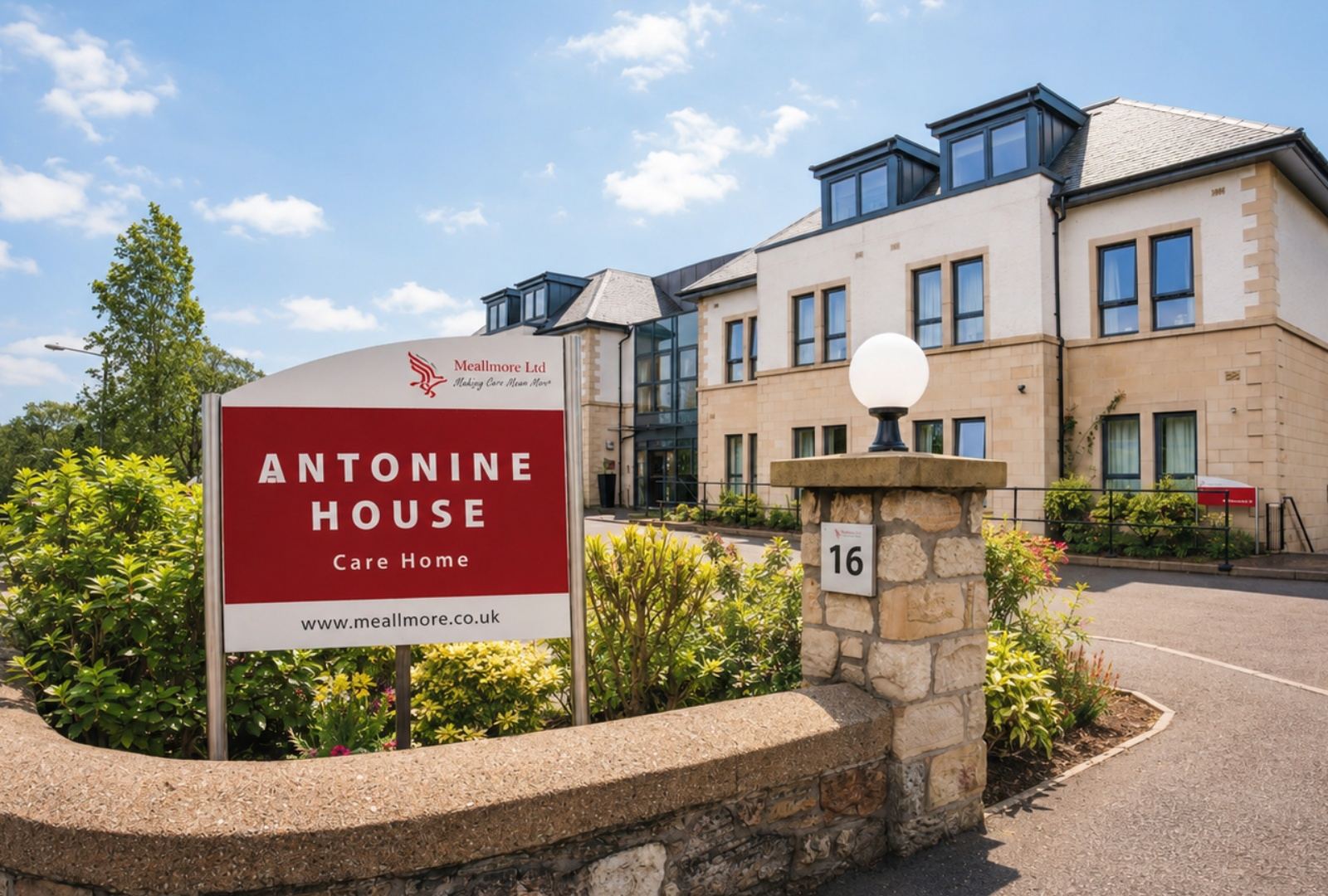 Antonine House Care Home in Bearsden
