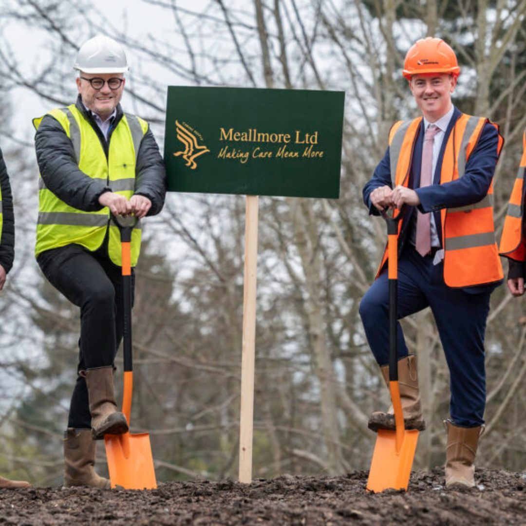 Breaking ground on Pitfodels Wood