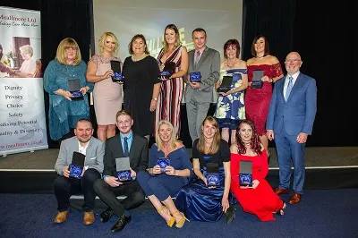 Meallmore colleagues celebrating at the annual Colleague Awards